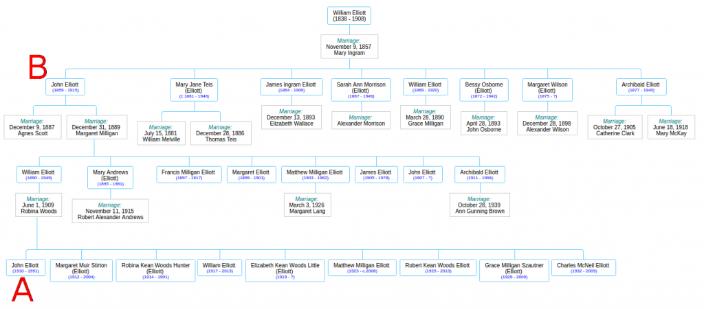 Elliott Family Tree